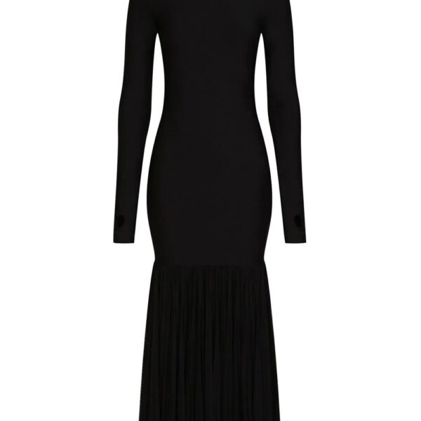 Dolce & Gabbana  logo-embellished jersey midi dress