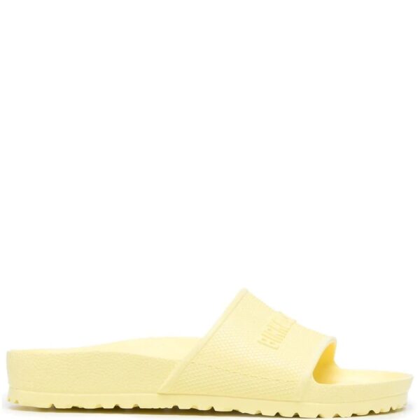 Birkenstock  Eva logo-embossed sliders