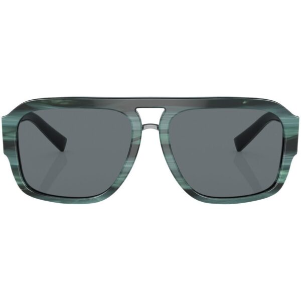 Dolce & Gabbana Eyewear logo-plaque square-frame sunglasses