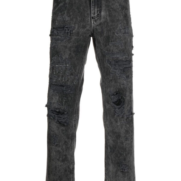 Dolce & Gabbana  distressed-finish straight-leg jeans