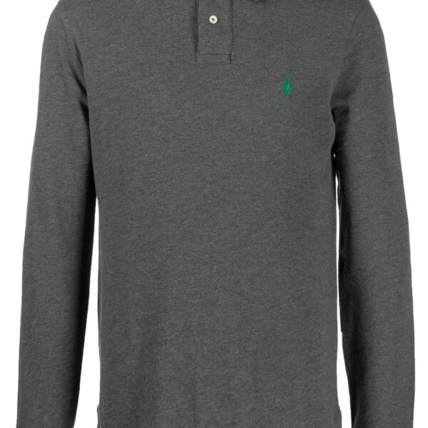 Polo Ralph Lauren  embroidered-logo long-sleeve polo