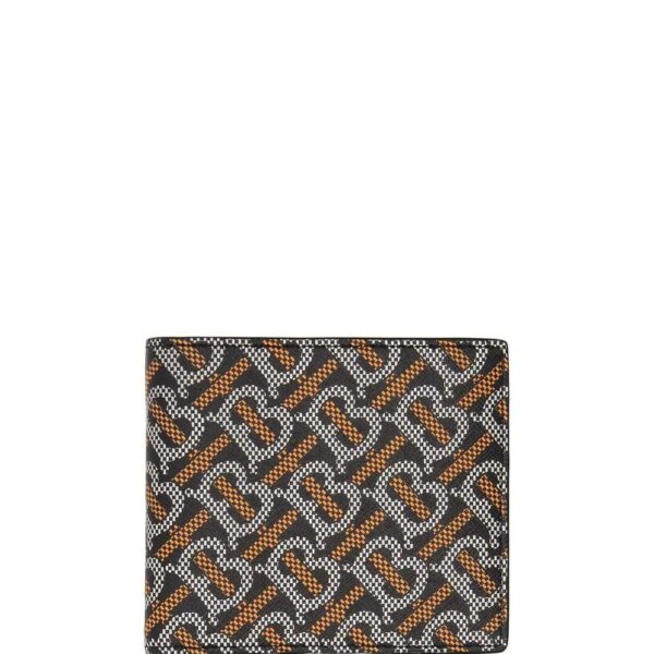 Burberry  monogram-print bi-fold wallet