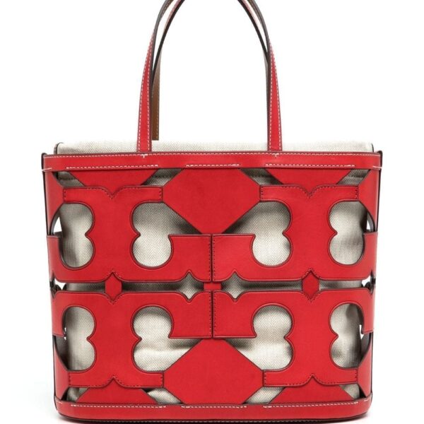 Tory Burch Cutout Logo Tote