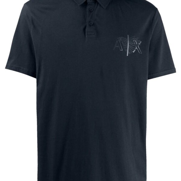 Armani Exchange  logo-print short-sleeve polo shirt