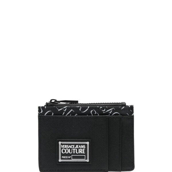 Versace Jeans Couture  logo-print zipped wallet