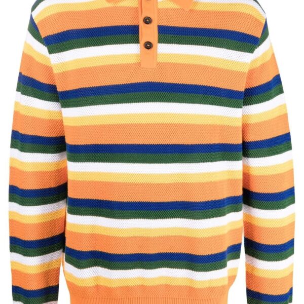 Dsquared2  horizontal-stripe polo shirt