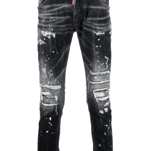Dsquared2  distressed skinny-cut jeans