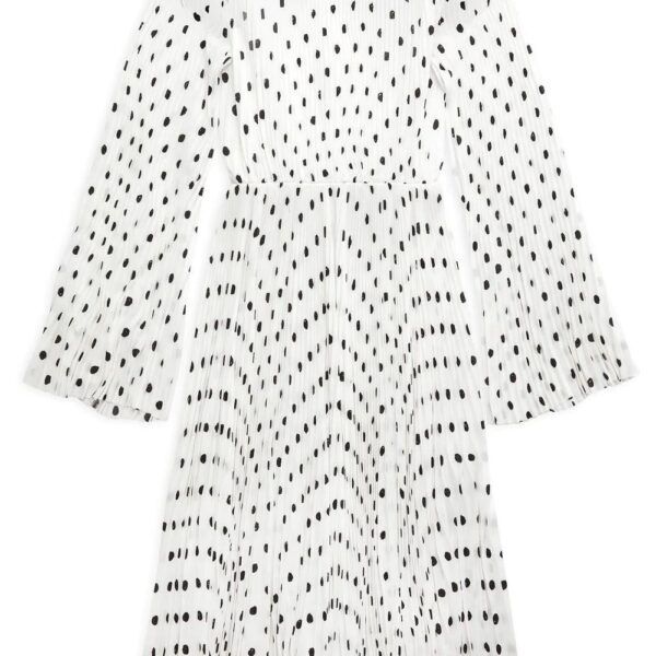 Balenciaga  polka dot print dress