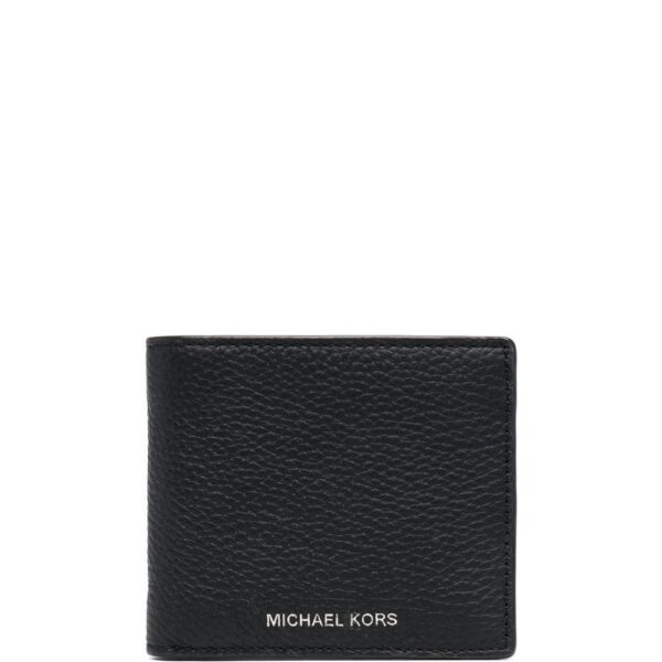 Michael Michael Kors grained-leather bi-fold wallet