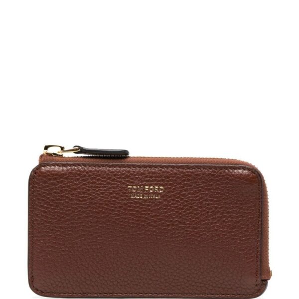 TOM FORD  soft-grain leather zip wallet