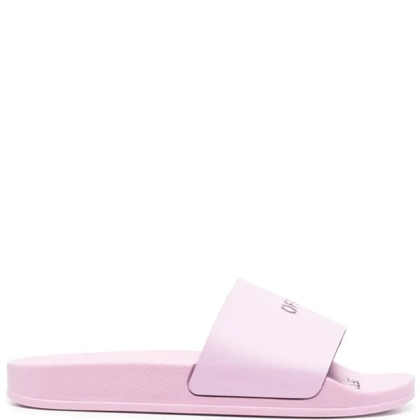 Off-White  OFF logo-stamp open-toe slides