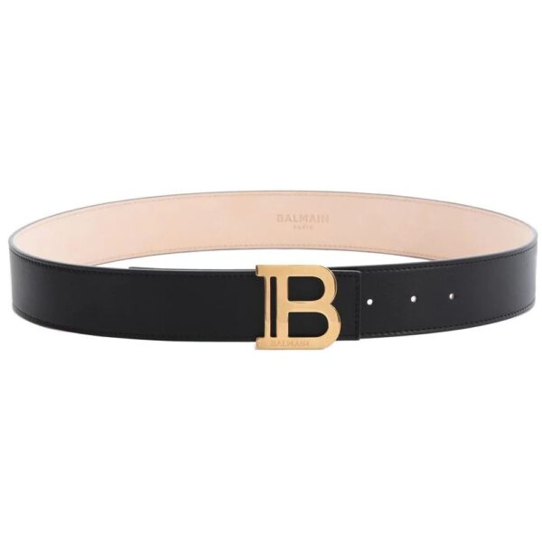 Balmain  B-logo buckle detail belt