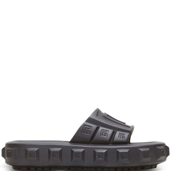 Balmain  embossed-logo detail slides