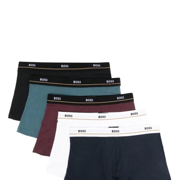 BOSS  logo-waist boxer briefs