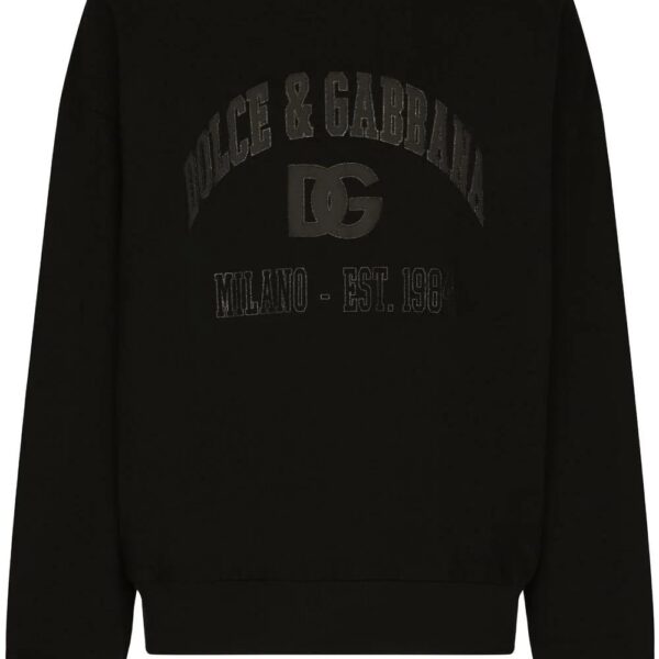 Dolce & Gabbana  tonal-logo crew-neck sweatshirt