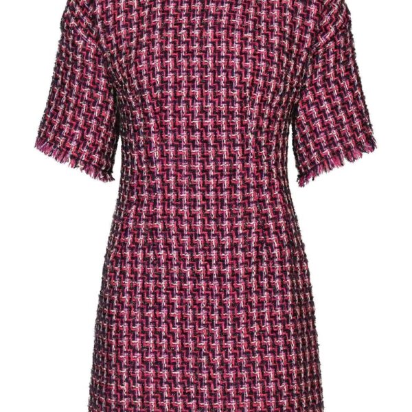 Dolce & Gabbana  tweed short-sleeve minidress