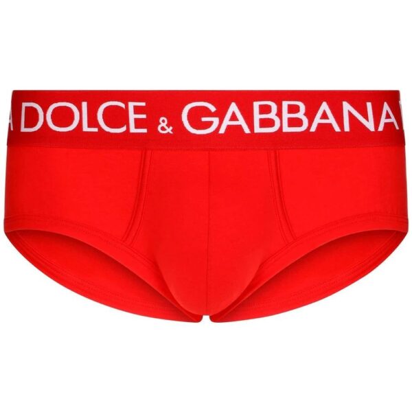 Dolce & Gabbana  logo-waist cotton briefs