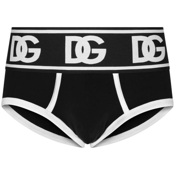 Dolce & Gabbana  logo-waist cotton briefs