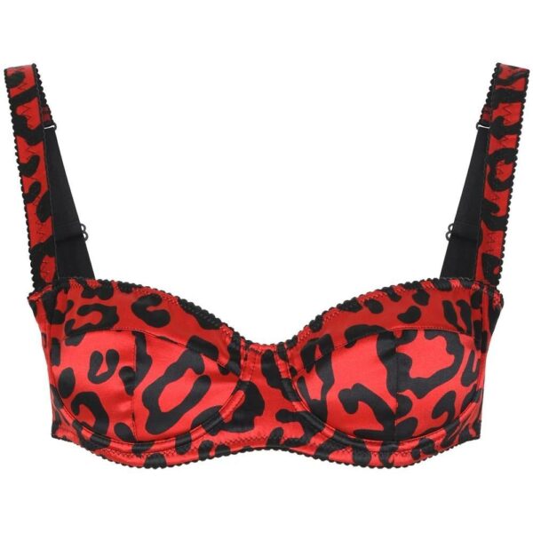 Dolce & Gabbana  leopard-print balconette bra