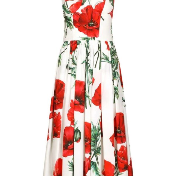 Dolce & Gabbana  floral-print midi dress