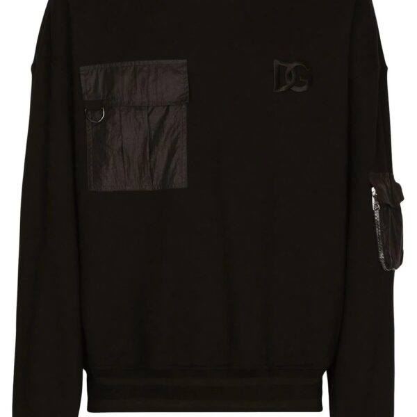 Dolce & Gabbana  embroidered-logo long-sleeve sweatshirt