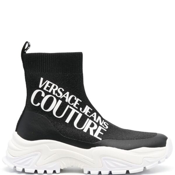 Versace Jeans Couture logo-print sock-style sneakers