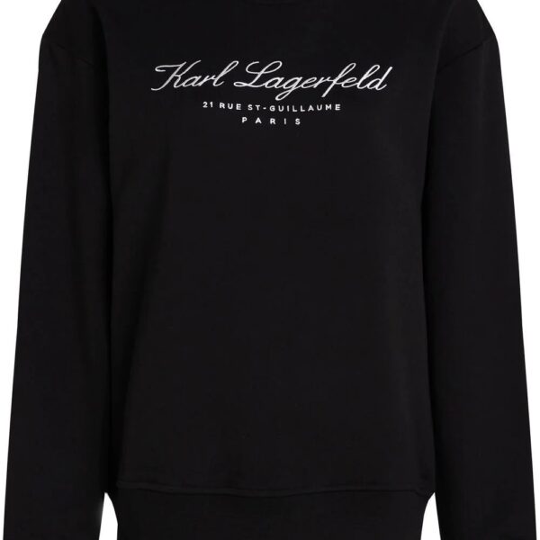 Karl Lagerfeld  Hotel Karl organic cotton sweatshirt
