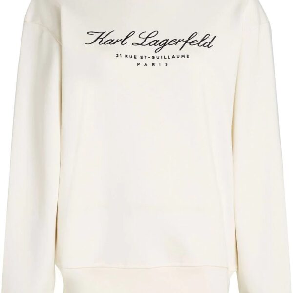 Karl Lagerfeld  Hotel Karl organic cotton sweatshirt