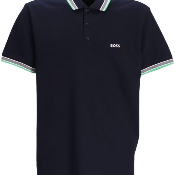 BOSS  Paddy logo-print polo shirt