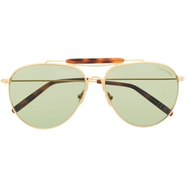 TOM FORD Eyewear tinted pilot-frame sunglasses