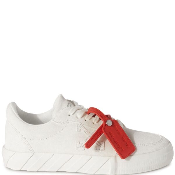 Off-White  Low Vulcanized suede sneakers