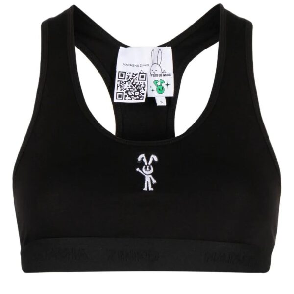 Natasha Zinko  embroidered-logo sports bra