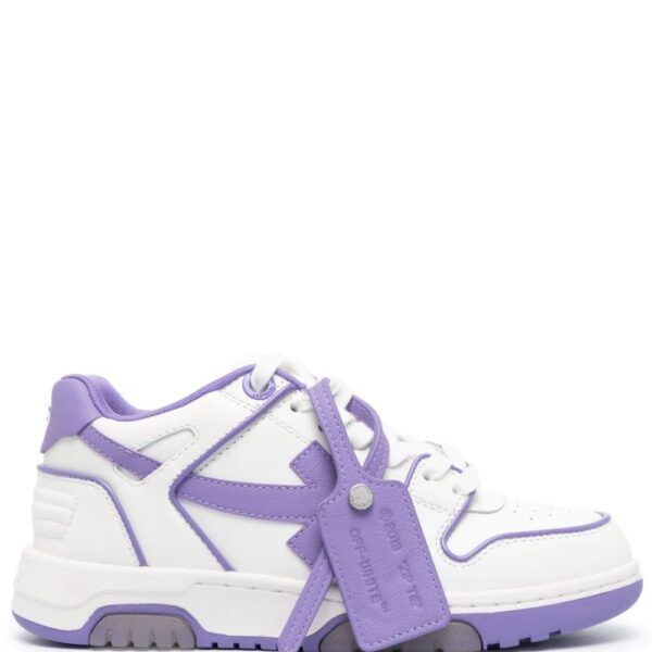 Off-White  Out Of Office low-top leather sneakers