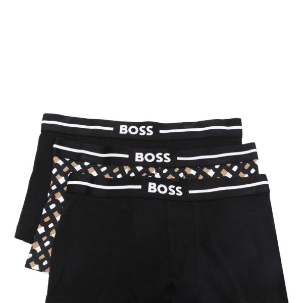 BOSS  logo print boxers