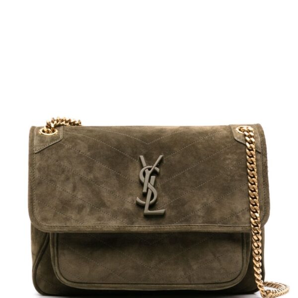 Saint Laurent medium Niki suede shoulder bag
