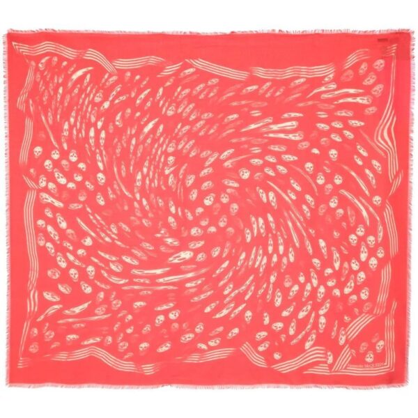 Alexander McQueen  all-over skull print scarf