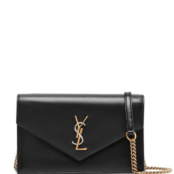 Saint Laurent Envelope logo-plaque shoulder bag