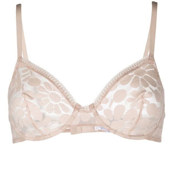 ERES  floral-lace embroidered full-cup bra