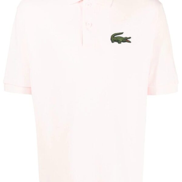 Lacoste  short-sleeved crocodile-patch polo shirt