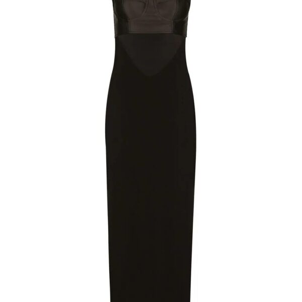 Dolce & Gabbana  KIM DOLCE&GABBANA contrasting-panel fitted dress