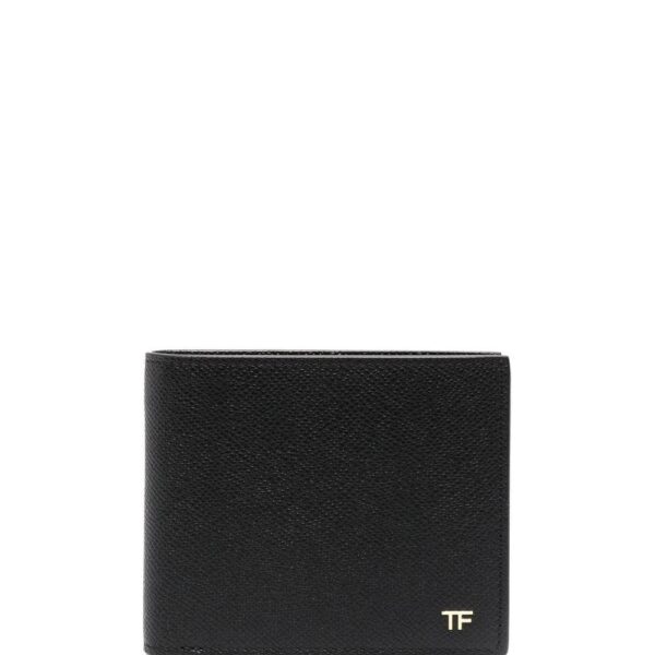 TOM FORD  logo-plaque bi-fold wallet