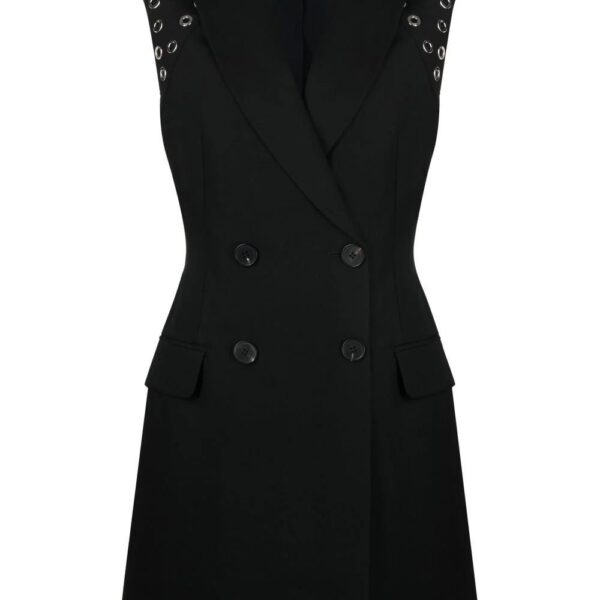 Alexander McQueen  double-breasted wool dress