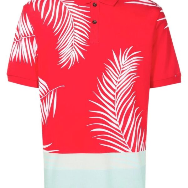 BOSS  colour-block polo shirt