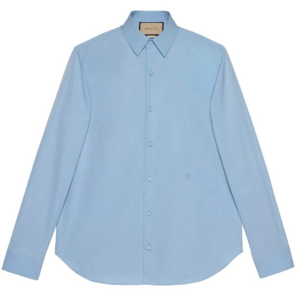 Gucci  slim-cut button-down shirt