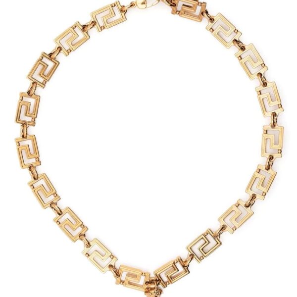 Versace  Greca pattern necklace