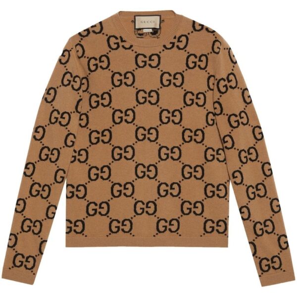 Gucci  GG-monogram wool jumper