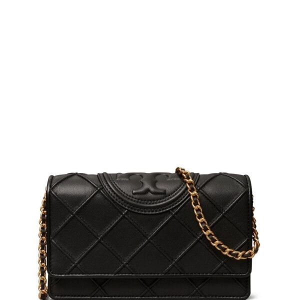Tory Burch Fleming logo-embossed crossbody bag
