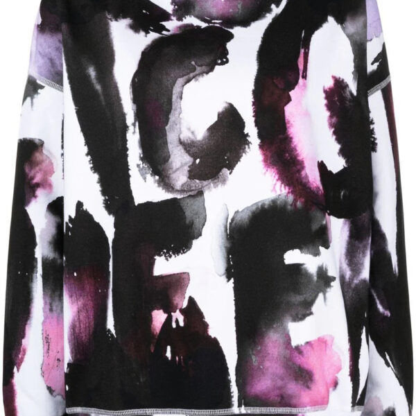 Alexander McQueen  logo-print crew neck sweatshirt