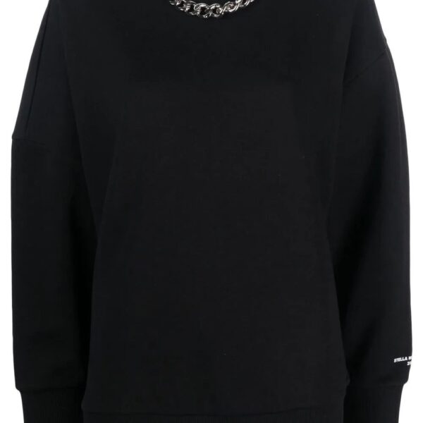 Stella McCartney  chain-link cotton sweatshirt