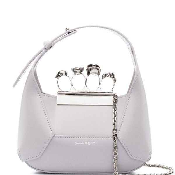 Alexander McQueen four-ring detail tote bag
